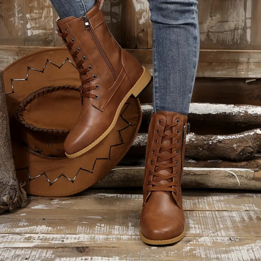 NENCY™ – Comfortable Leather Boots