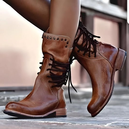 INDIRA™ – Comfortable Leather Boots