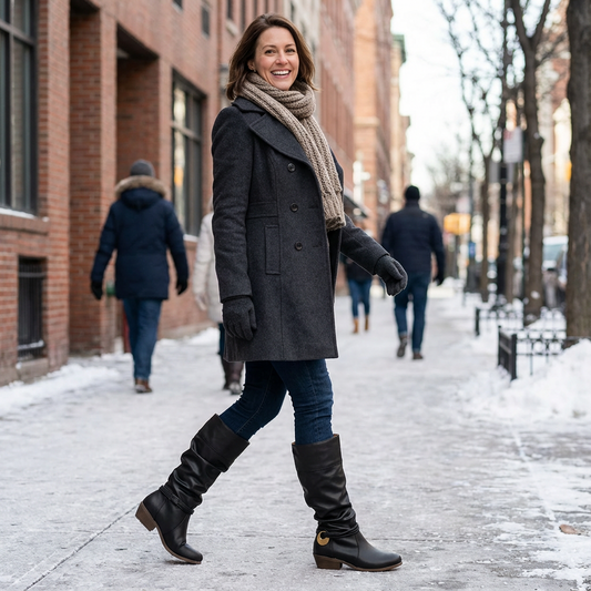 GIVENA™ – Leather Boots